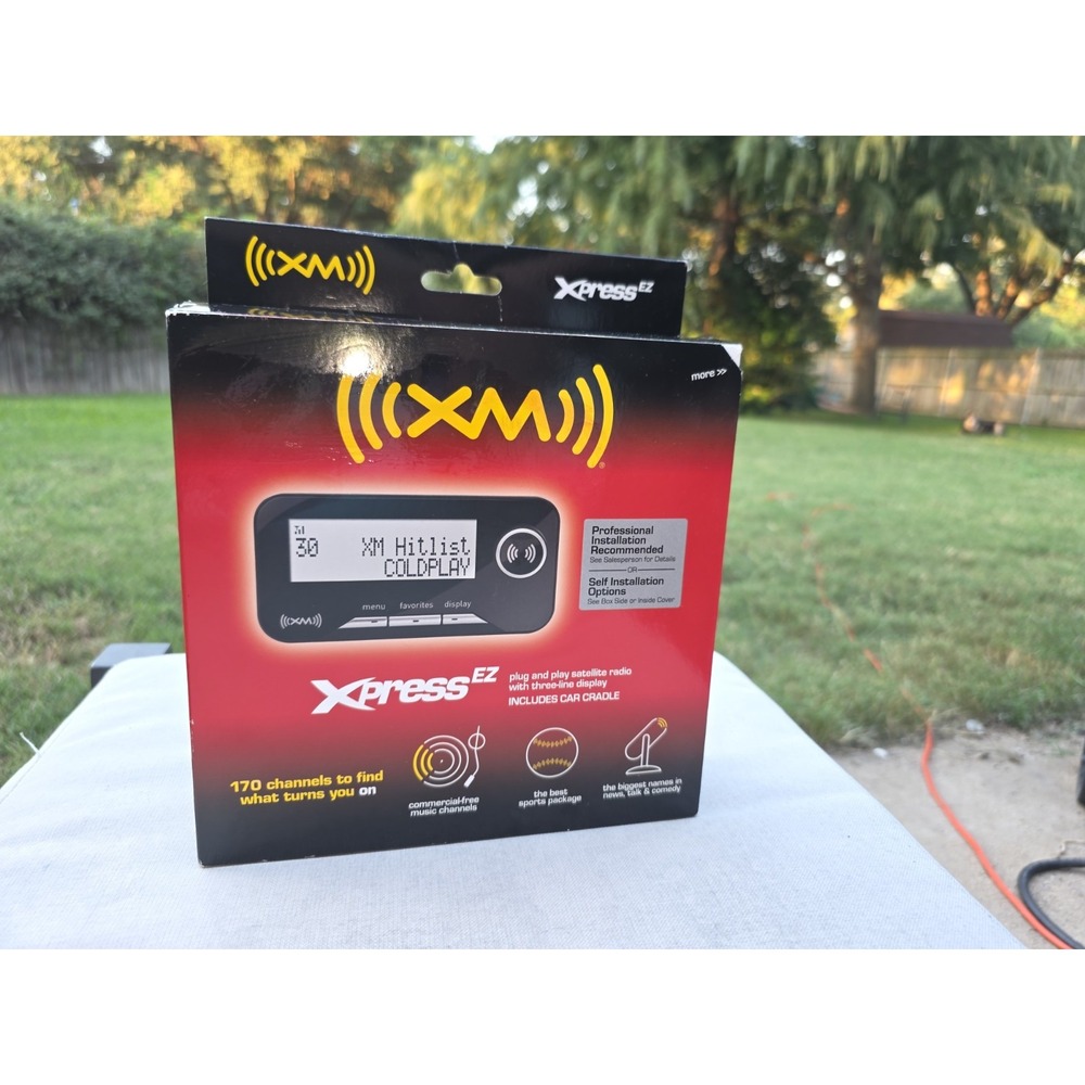 Audiovox XpressEZ XMCK5P For XM Car & Home Satellite Radio Receiver